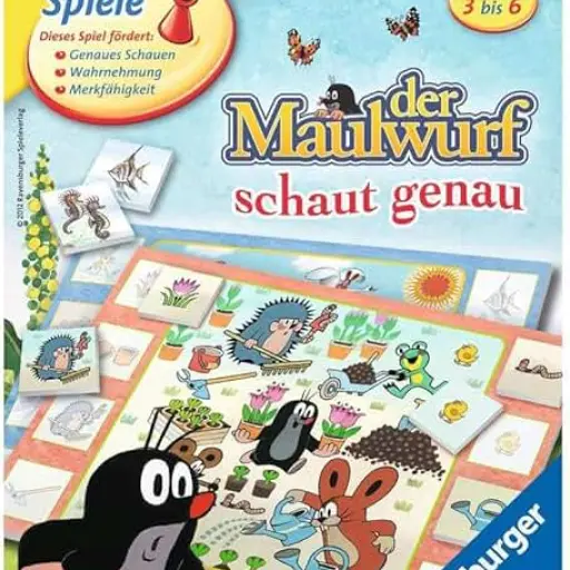 Der Maulwurf schaut genau
