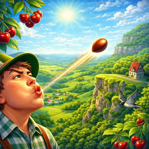 Kirschkern-Weitspucken