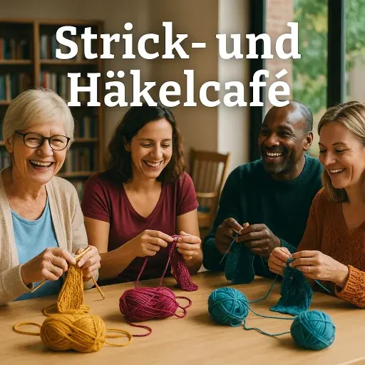 Gruppenbild Strick- und Häkelcafé