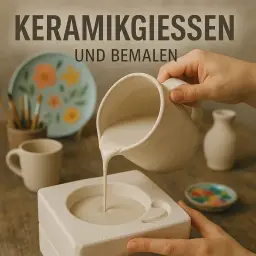 Keramikgießen & -bemalen – Kreativworkshop für Jung & Alt