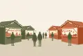 Обложка: Рождественский рынок